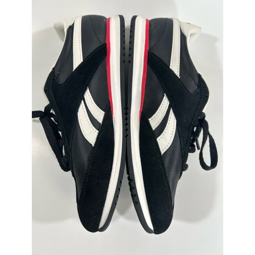 Reebok World 70 30309WBCC Black White Red Running Shoe Sneaker Size 8 - Picture 3 of 7